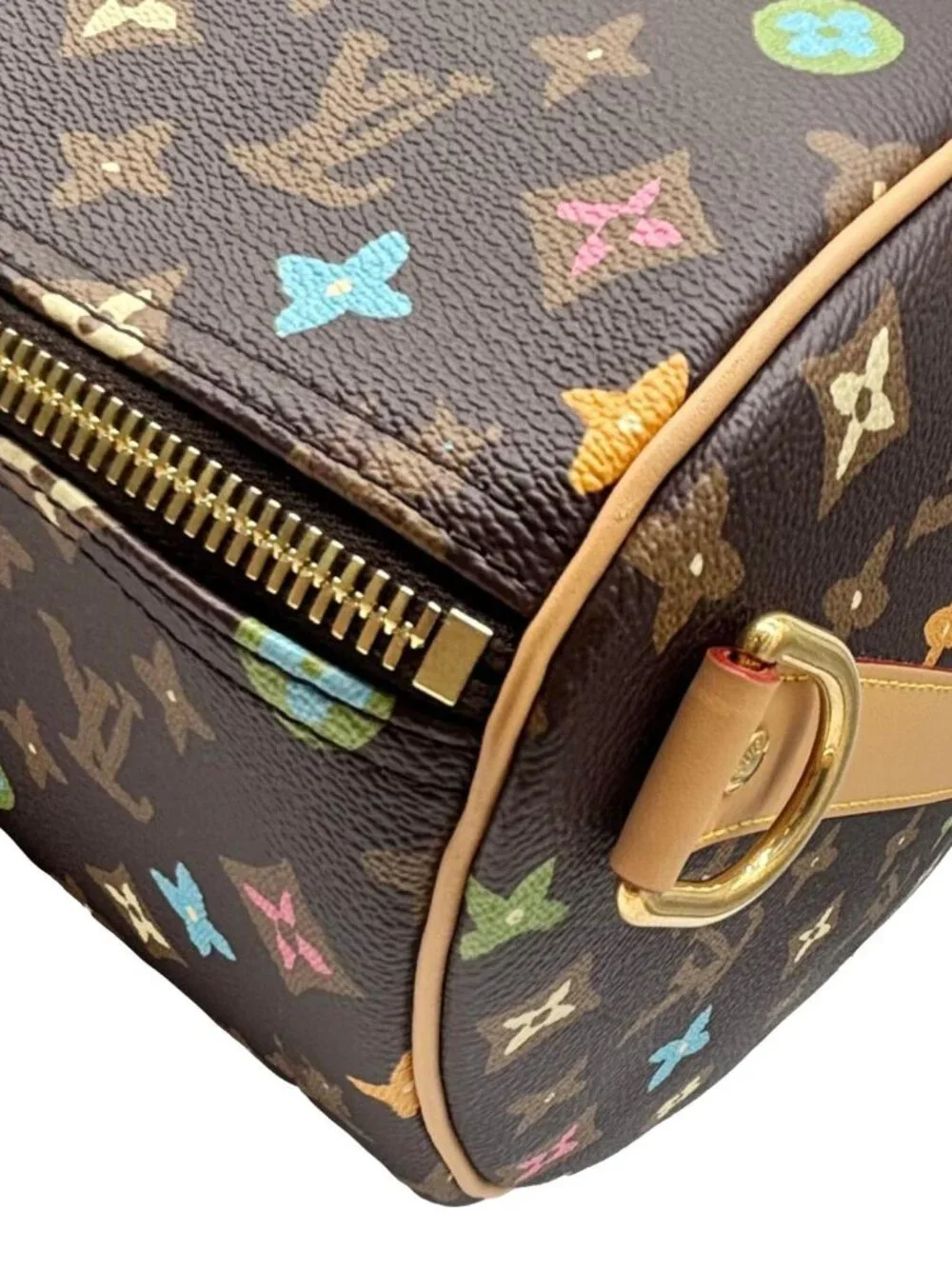 Louis Vuitton  x Tyler Keepall 50 Bandouliere Craggy Monogram Canvas Travel Bag